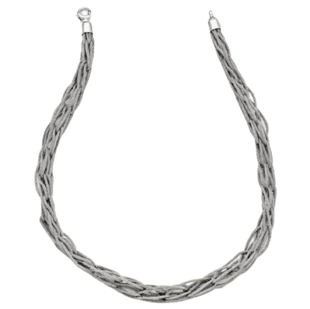 Leslie's Sterling Silver Mesh Link Necklace
